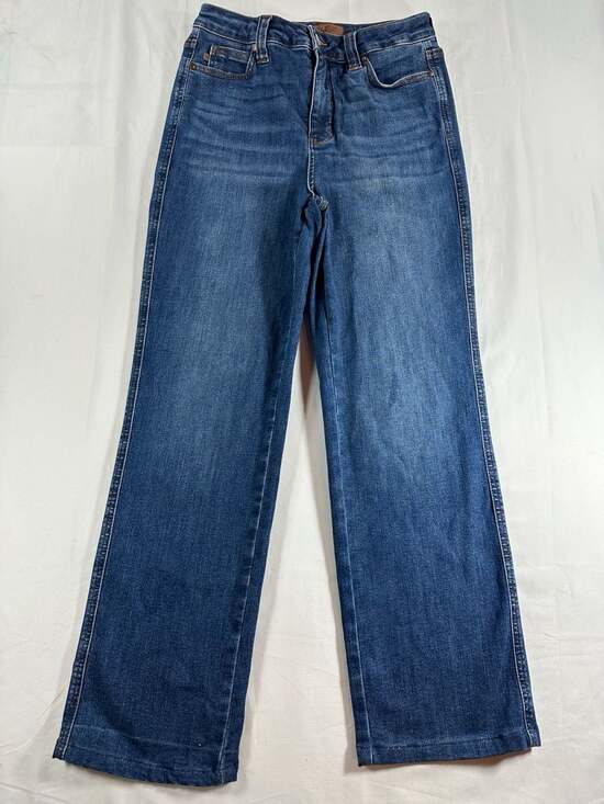 Judy Blue Denim - Judy Blue Women's High Rise Wide Leg Jeans Style JB881000 MD Size 9/29